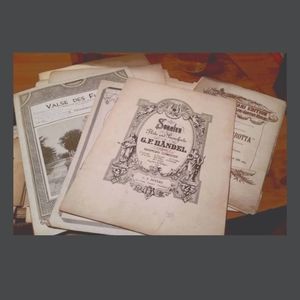 Vintage Music Sheet Lot